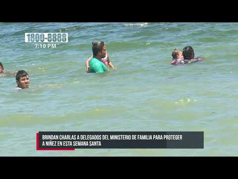 MIFAN recuerda importancia de cuidar a los niños al salir a los balnearios - Nicaragua