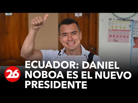 Ecuador tiene nuevo Presidente