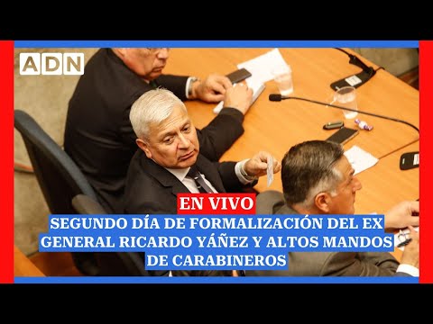 EN VIVO: Exgeneral Ricardo Yáñez es formalizado por delitos en el marco del estallido social (día 2)