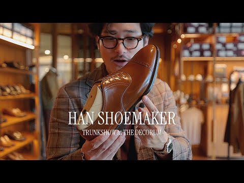 สั่งตัดรองเท้ากับHANShoemake