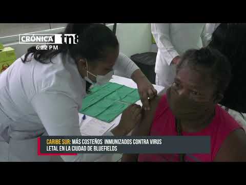 Vacunación contra el COVID-19 en Bluefields catalogada como excelente - Nicaragua