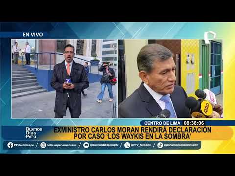 ‘Los waykis’: Hoy exministro Carlos Morán declara en la Fiscalía sobre reunión Castañeda-Colchado