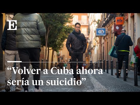 YUNIOR GARCÍA, disidente CUBANO en Madrid | EL PAÍS