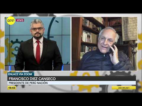 Francisco Diez Canseco: “Buscamos una revolución pacífica en el país”
