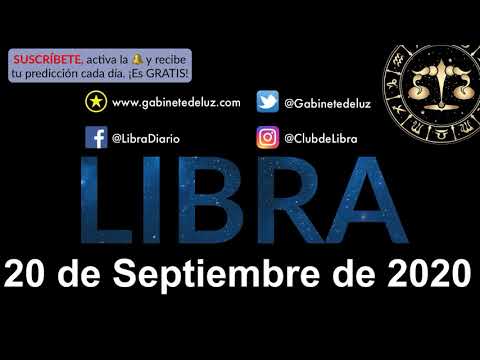 Horóscopo Diario - Libra - 20 de Septiembre de 2020