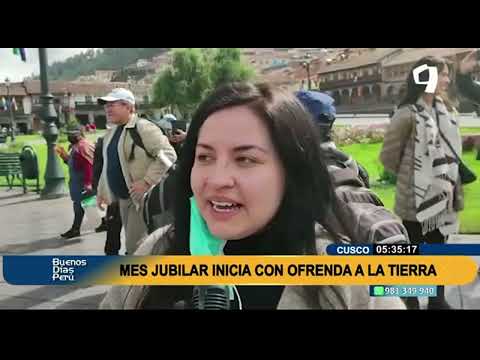 Cusco: Así se inició el Mes Jubilar con milenaria ofrenda a la tierra