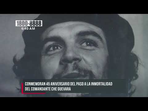 Conmemoran el 54 aniversario del paso a la inmortalidad del comandante «Che» Guevara - Nicaragua