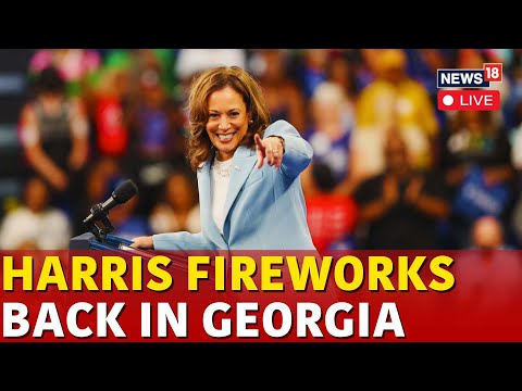 Kamala Harris LIVE | Harris Speaks About Abortion In Georgia | US Elections 2024 | Trump News |N18G