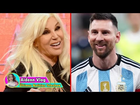 El especial regalo y video que Messi le envió a Susana Giménez por su cumpleaños