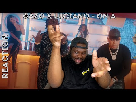 GAZO x LUCIANO - ON A (UK REACTION) // REACTING TO FRENCH DRILL