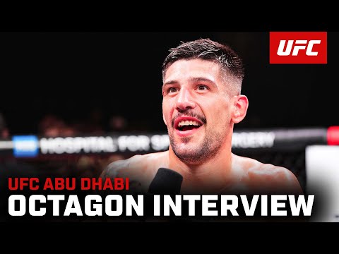 Joel Álvarez Octagon Interview | UFC Abu Dhabi