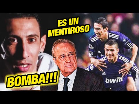 DI MARÍA DESTRUYE a FLORENTINO y DEFIENDE a CRISTIANO RONALDO - POR QUÉ SE FUE DEL MADRID?