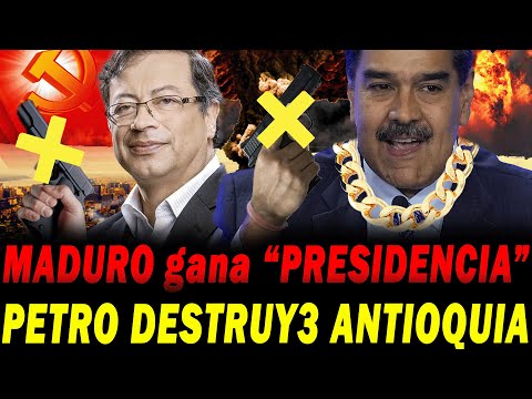 PETRO CÓMPLICE de MADURO l ANTIOQUIA FEDERAL YA l JOTA denuncia al ilegítimo l Cabal, Uribe, POLO