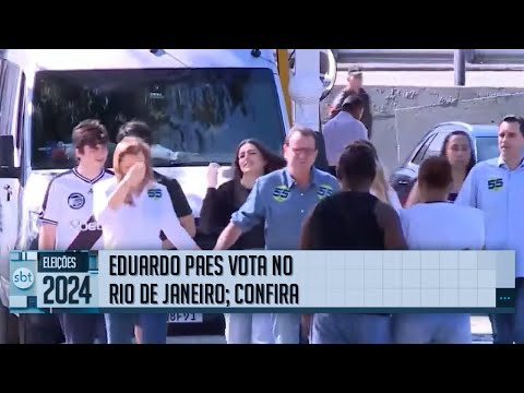 Eleições 2024: Eduardo Paes vota no Rio de Janeiro; confira