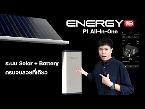 Energy for Dummies EnergyLIBP1AllInOneระบบโซล่าเซลล์แบตเตอรี่8kWและ15kWดีไซน์พร