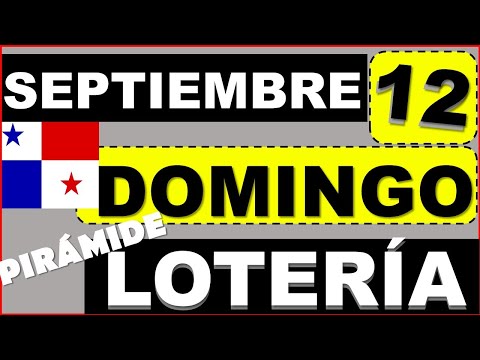 Piramide Suerte Decenas Para Domingo 12 de Septiembre 2021 Loteria Nacional Panama Dominical Comprar