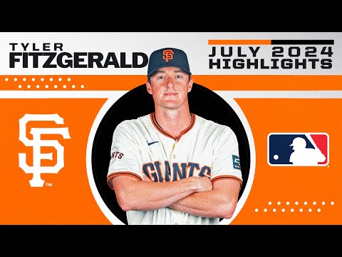 GIANT HOMERS! Rookie Tyler Fitzgerald had an INCREDIBLE month of July for the Giants!