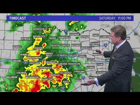 DFW Weather: Latest timeline for weekend rain, storm chances