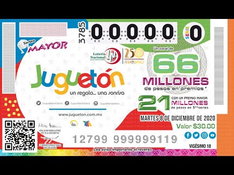 Sorteo Mayor No. 3785,   Conmemorando el 26º Aniversario del Juguetón.