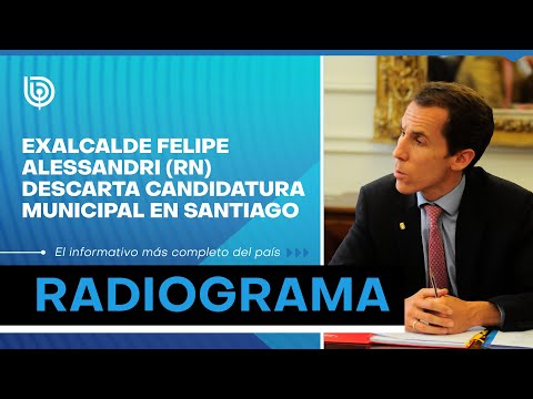 Exalcalde Felipe Alessandri (RN) descarta candidatura municipal en Santiago