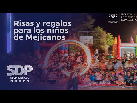 Las familias de Mejicanos disfrutaron de show de magia y dinámicas