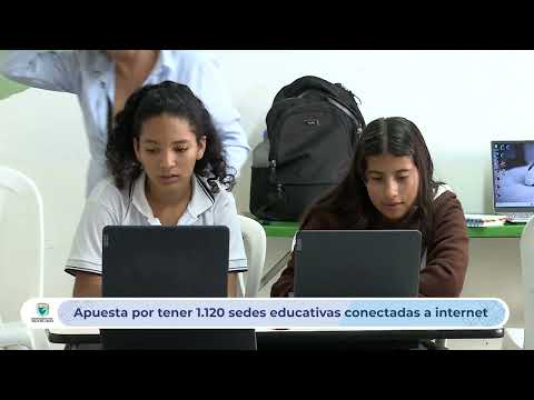 1.120 sedes educativas conectadas a internet apuesta del Gobierno departamental
