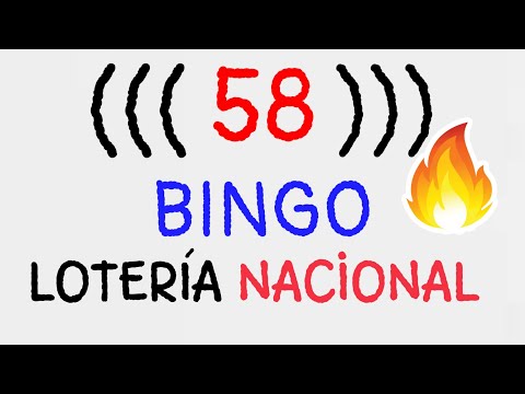 Loteria NACIONAL (( 58 )) NÚMEROS GANADORES de HOY/ NÚMEROS que más SALEN/ Un SÓLO NÚMERO para HOY