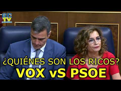 ¿Quiénes son los ricos? tenso debate entre Figaredo (VOX) y María Jesús Montero (PSOE)