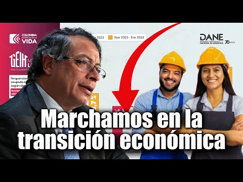 “Marchamos en la transición económica” Presidente Gustavo Petro