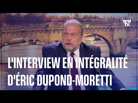 Émeutes: l'interview d'Éric Dupond-Moretti en intégralité
