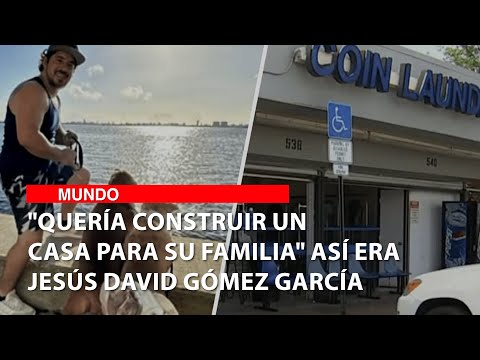 Quería construir un casa para su familia Así era Jesús David Gómez García