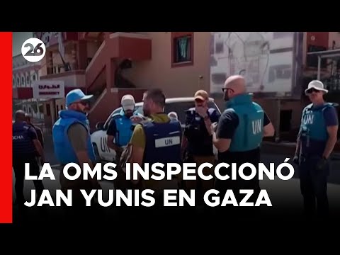 MEDIO ORIENTE | OMS inspecciona la infraestructura sanitaria destruida en Jan Yunis