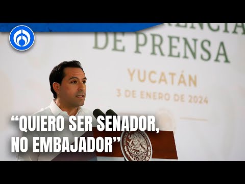Mauricio Vila rechaza entregar Yucatán a Morena por embajada