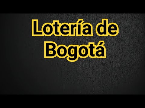 Lotería de Bogotá: resultados último sorteo 01/02/2024 | Pronósticos números ganadores para chances