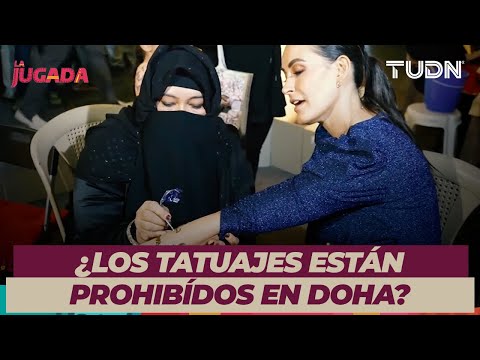 Vida en Qatar: Gina se hace un tatuaje de henna l La Jugada