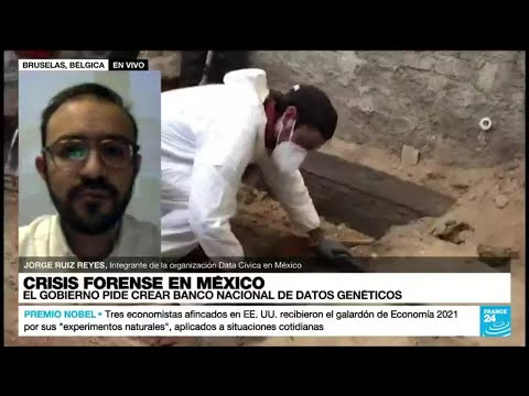 Jorge Ruiz Reyes: En México existe una crisis en materia de identificación forense