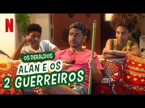 Os Deraldos viraram os Três Guerreiros da Maya | Netflix Brasil