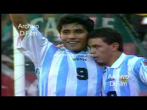 Goles de Marcelo Gallardo en la Seleccion Argentina 1997