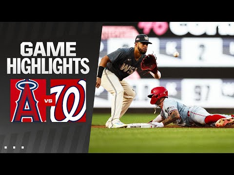 Angels vs. Nationals Game Highlights (8/10/24) | MLB Highlights