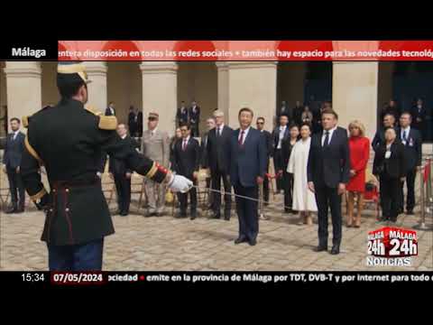 Noticia - Macron y Xi Jinping celebran su cercanía pidiendo una tregua olímpica