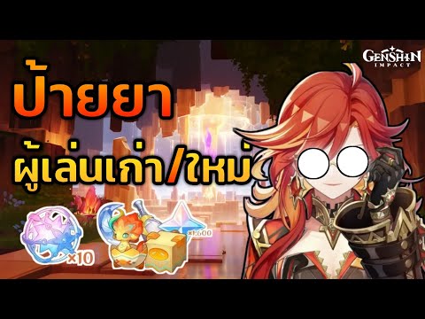 ป้ายยาผู้เล่นใหม่เก่าGenshin