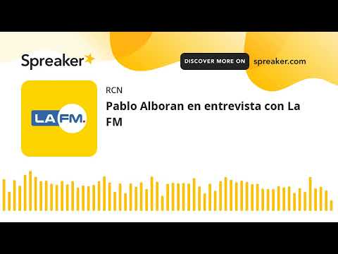 Pablo Alboran en entrevista con La FM