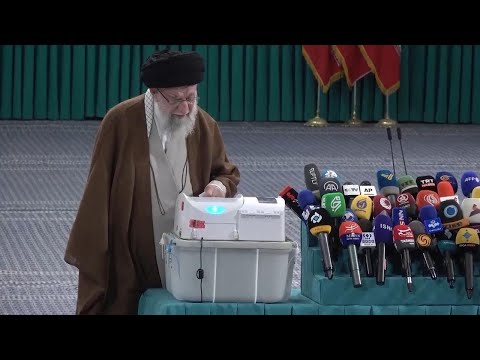 Khamenei votes as Iran begins run-off parliamentary elections