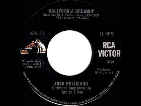 1968 Jose Feliciano - California Dreamin’ (mono 45)