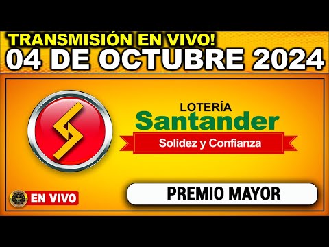 Resultado LOTERIA DE SANTANDER del viernes 04 de octubre 2024