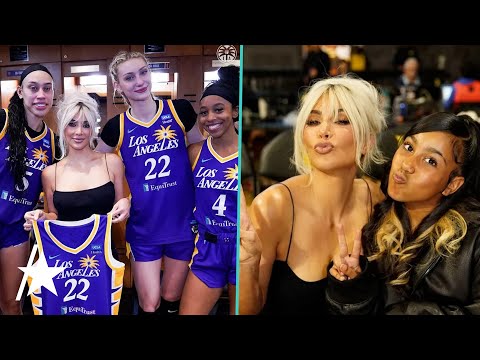 Kim Kardashian & North Have Girls Night Out at L.A. Sparks WNBA Game