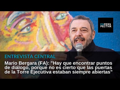 Mario Bergara (FA): ¿Cómo queda el Frente Amplio después del referéndum?