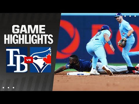 Rays vs. Blue Jays Game Highlights (7/23/24) | MLB Highlights