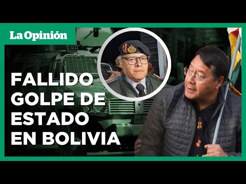 Que se sabe del Intento de golpe de estado en Bolivia | La Opinión