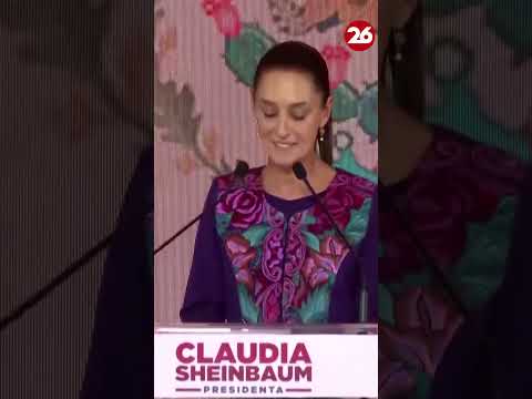 Primer discurso de Claudia Sheinbaum tras ser elegida como presidenta de México